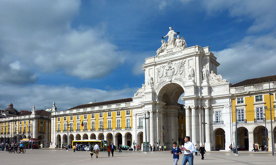 Place du commerce Lisbonne