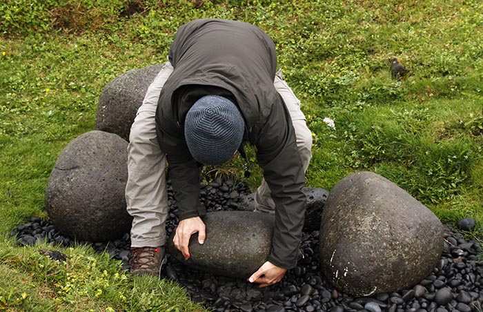 pierres étalons islande