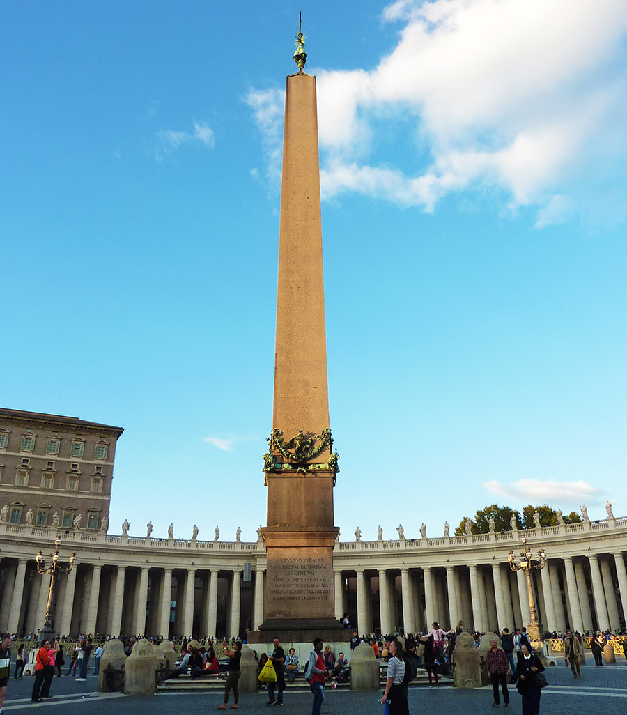rome vatican obelisque place saint-pierre