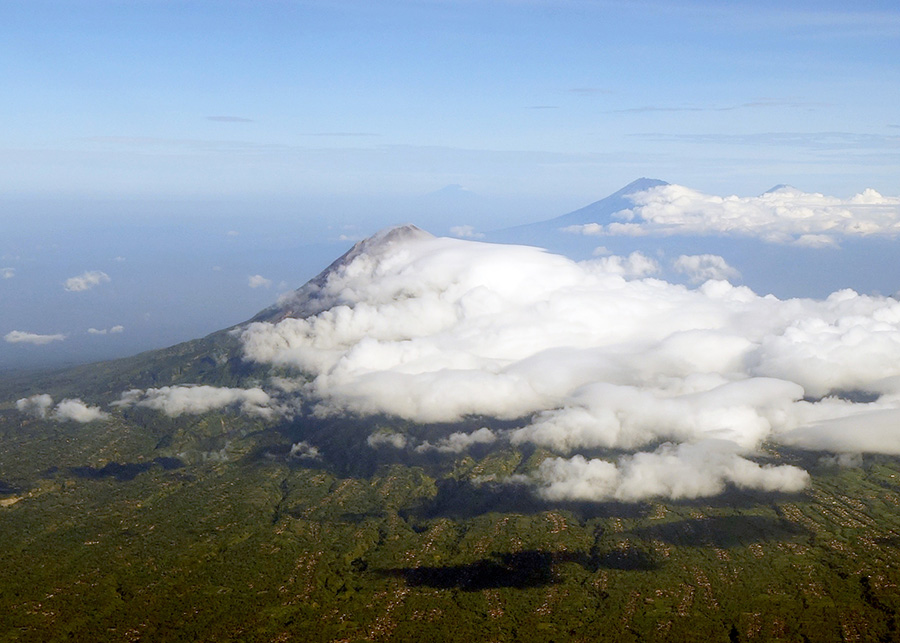 indonesie yogyakarta merapi volcan
