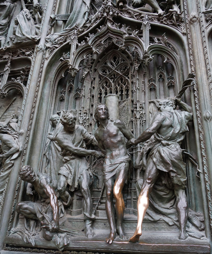 italie milan duomo statue cathedrale architecture
