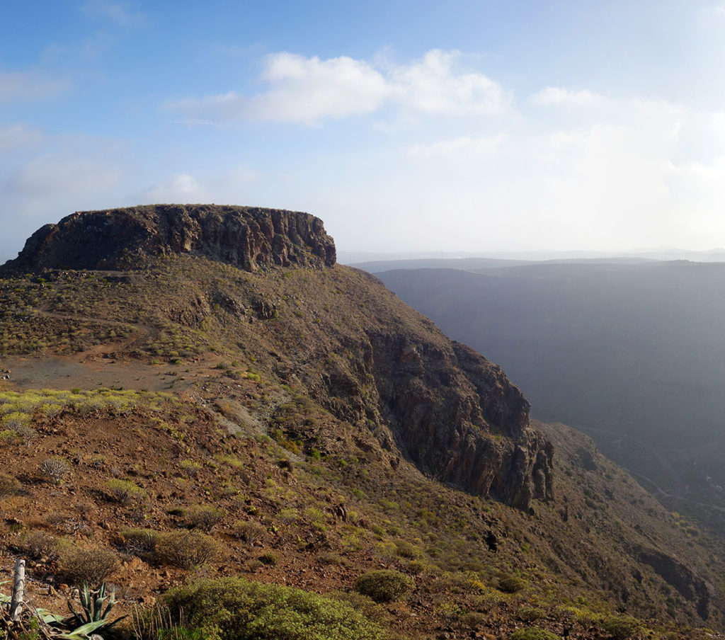 gran canaria canaries route montagne paysage panorama nature degollada de la yegua canyon fatage