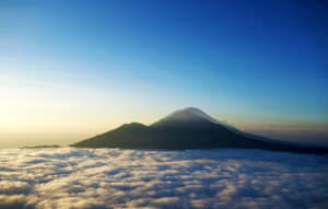 indonesie bali trek trekking rando mont volcan batur agung sunrise lever soleil
